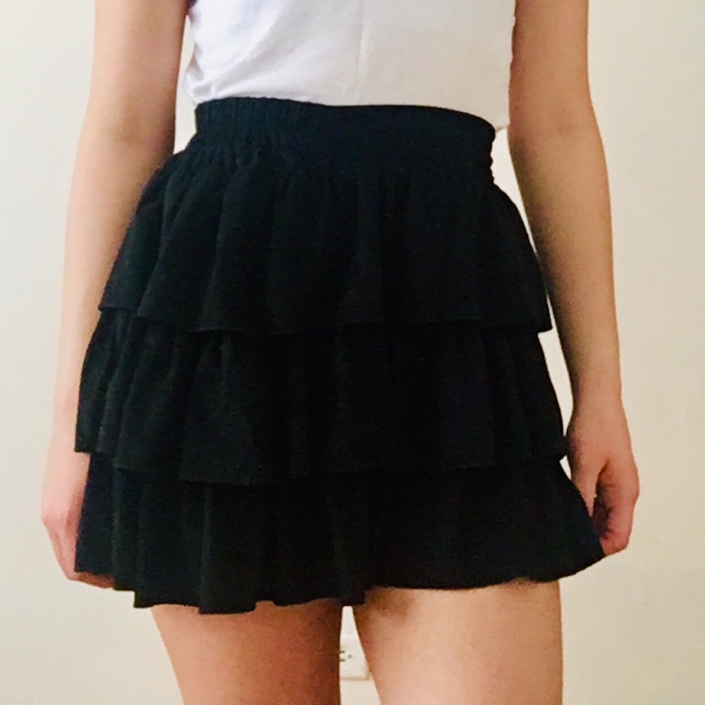 Black skirt